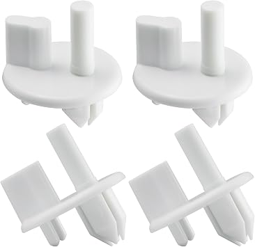 4 Pack 241993101 Crisper Shelf Cover Support Refrigerator Shelf Support Replacement Part Compatible with Frigidaire Refrigerators Replaces for 1513081 240350802 AP4393090 AH2358879 PS2358879