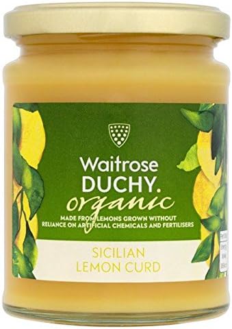 Waitrose Duchy Organic Lemon Curd - 320g (0.7 lbs)