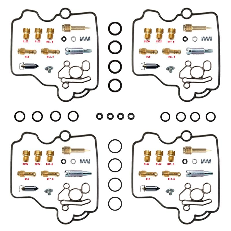 Kit réparation carburateur GSX-R400R GK76A pour stopper les fuites d'essence de cuve