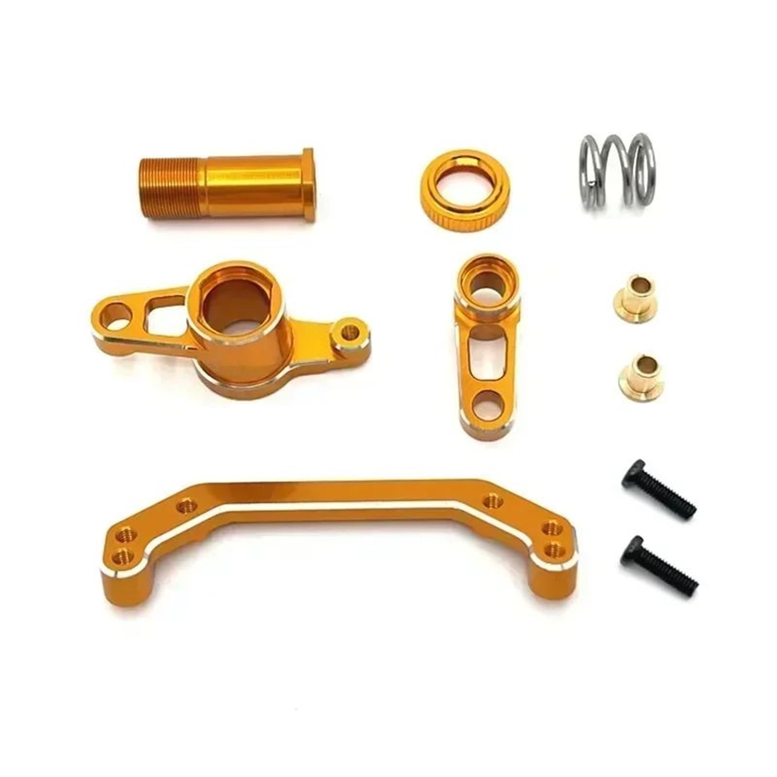 Componente De Dirección para Camión sobre Orugas para Buggy Metal para Racing LC 1/10 Ptg-2 Ptg-2R RC Piezas Coche Actualizaciones Decorativas RC Coches Repuestos