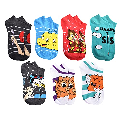 Disney Women's No Show Socks2