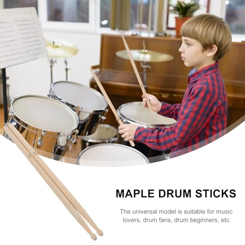 Baquetas clásicas de madera de arce para percusión miniatura 2