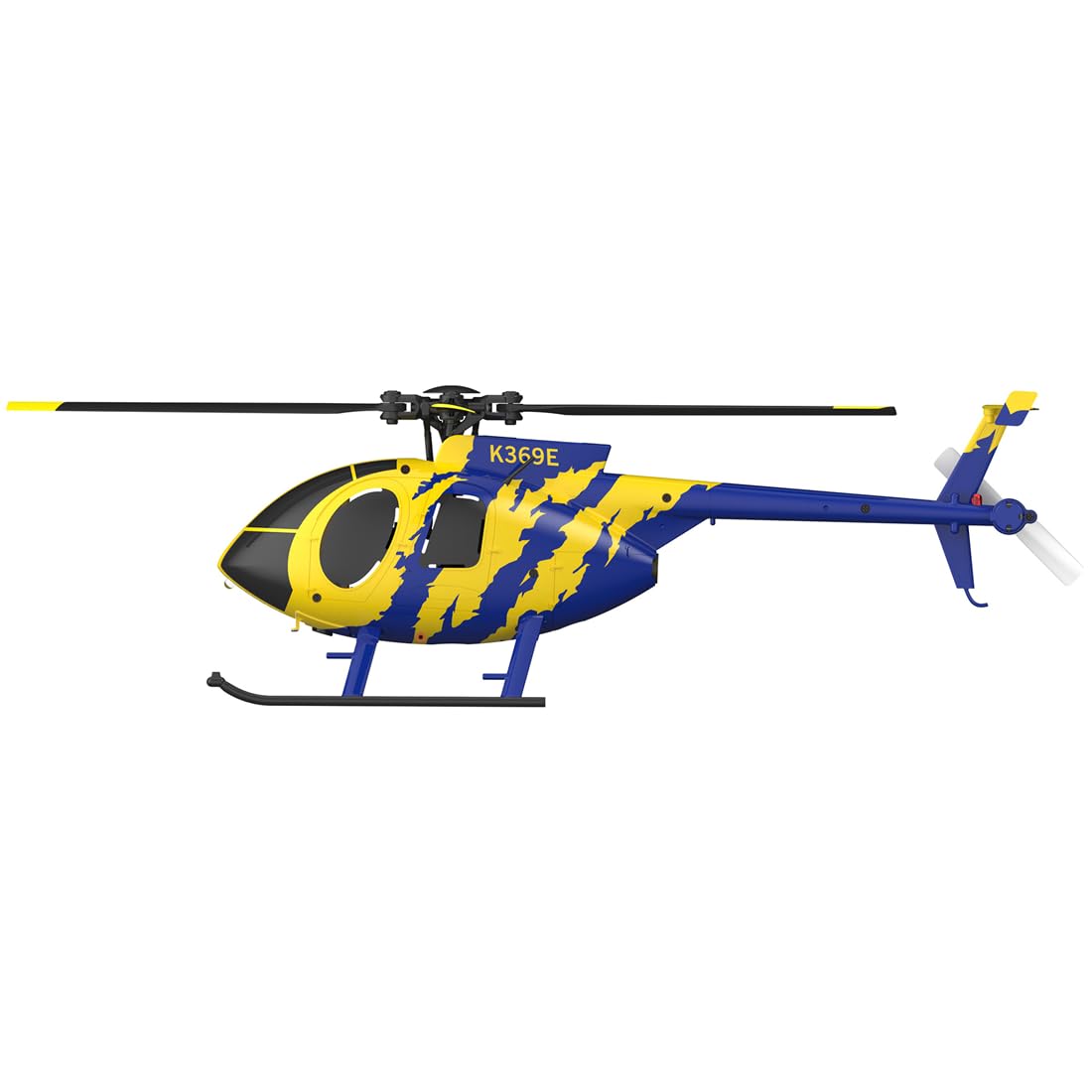 RC ERA C184 MD500 - Elicottero radiocomandato, 2,4 G, motore brushless a 4 canali, con giroscopio e posizione ottica, regalo per hobby per adulti