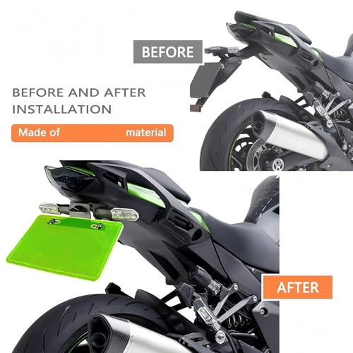 Support de plaque d'immatriculation arrière court Ninja1100SX 25 - 4