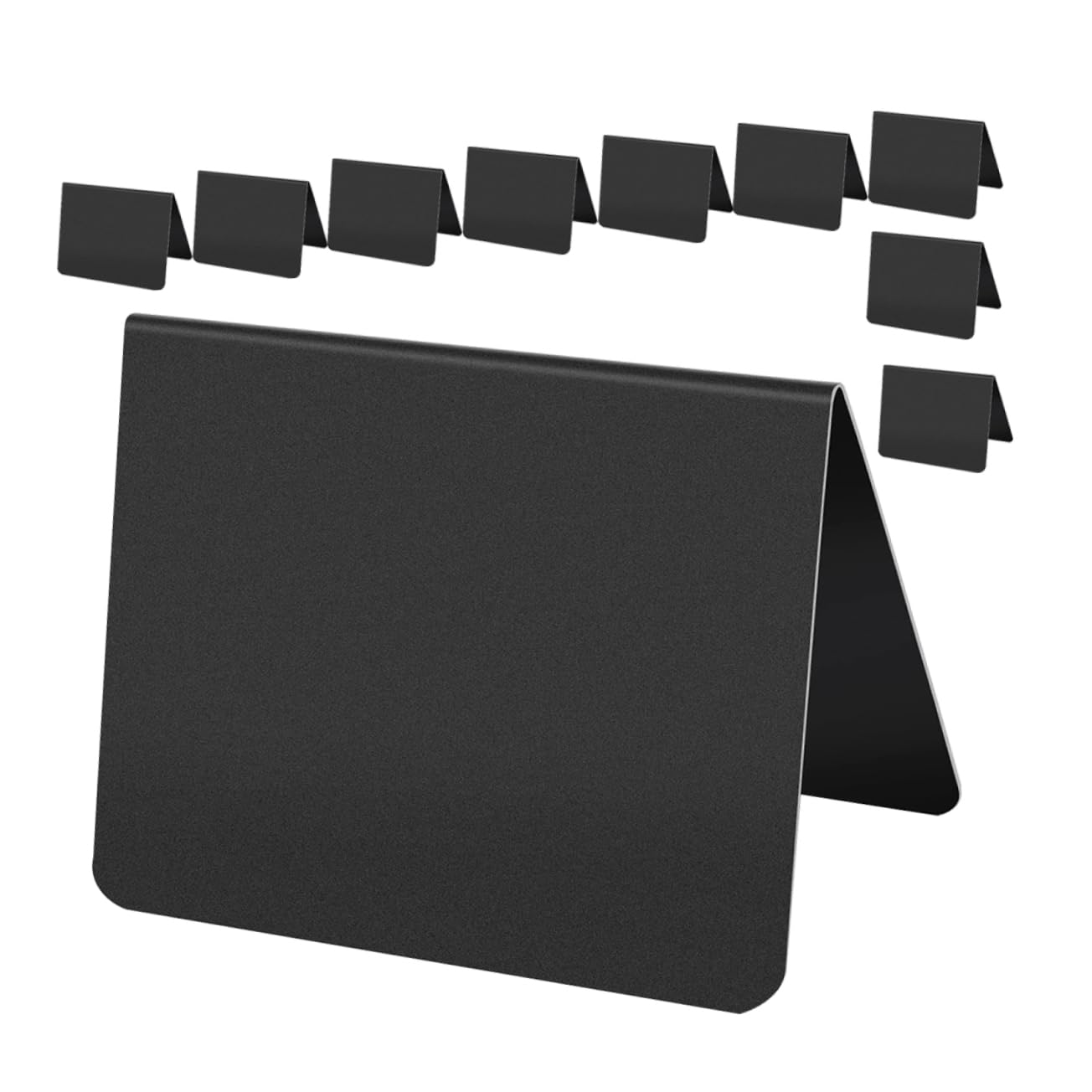 Uonlytech Price De Pizarra Señales Mensaje Mini Tableros De Tiza Para Comida Para Pequeño Cartel De Pizarra Mini Pizarras De Mesa De Polivinilo Negro 15 Piezas X 4
