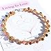 Handmade Rainbow Tourmaline Beads 14k Gold Filled Wire Wrapped Bracelet, Birthstone Chakra Healing Gemstone Crystal Adjustable Cuff Jewelry