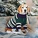 Kuoser Hundepullover - Mittelgroße Hunde Wintermantel, Warmer Fleece Pullover mit Elastischer Passform, Ideal für Mittelgroße Hunde, Weihnachtspullover Shirt