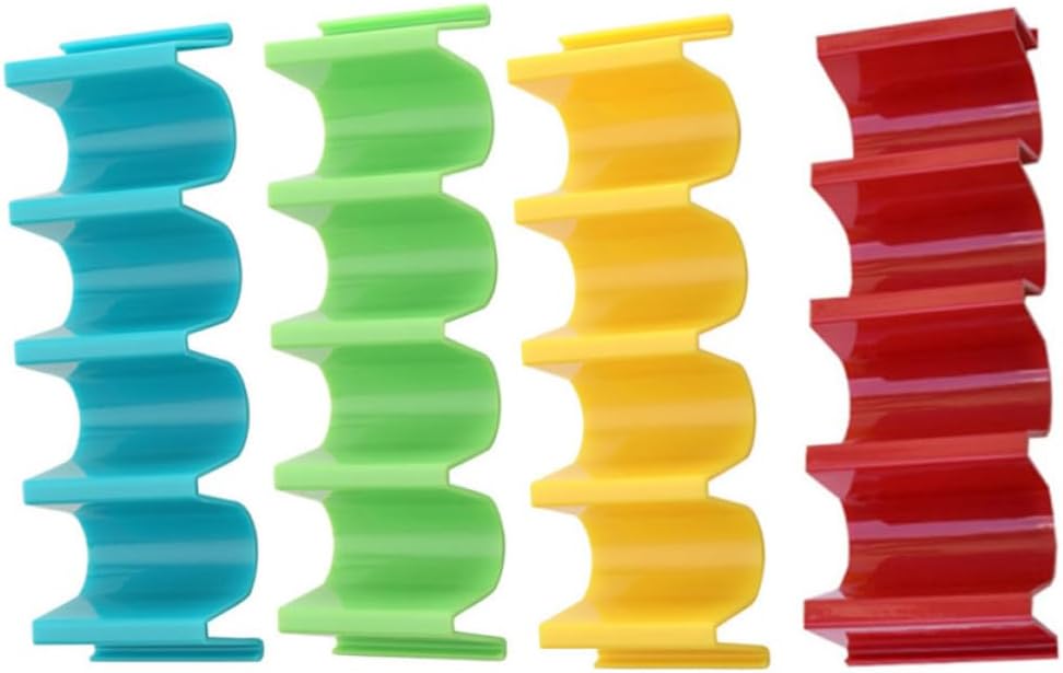 4pcs Plastic Taco Stand Holder for Pancakes Xmas Buffet Serving