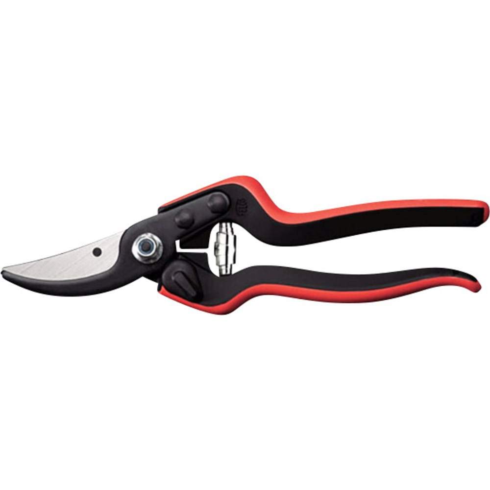 FELCO 160L Gartenschere (Schnitt-ø 25 mm, Baumschere für große Hände, Länge 220 mm, Rebschere mit Saftrille, ergonomische Griffe)