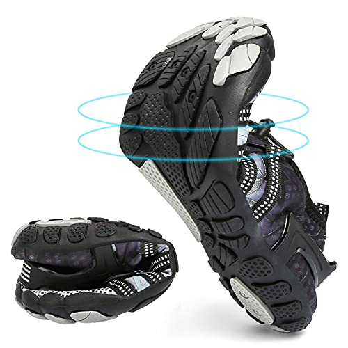 Mens Women Water Sport Shoes Barefoot Quick-Dry Aqua Socks For Beach Swim Surf Yoga Exercise, 16.5 M Us Women / 15 M Us Men #TOP3