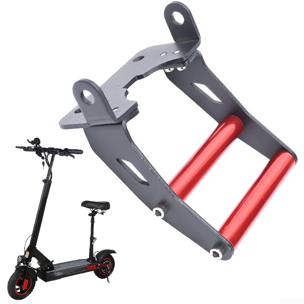 Reposapiés trasero, kit de soporte trasero de aleación de aluminio para horquilla trasera plegable, pedal, soporte para patinete eléctrico
