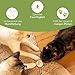 Pfotenbalsam mit Bienenwachs für Hunde und Katzen | Spürbar weichere Pfötchen | 100% natürliche Inhaltsstoffe | Pflegt rissige und spröde Pfoten im Winter - Nasenbalsam ohne Parfum