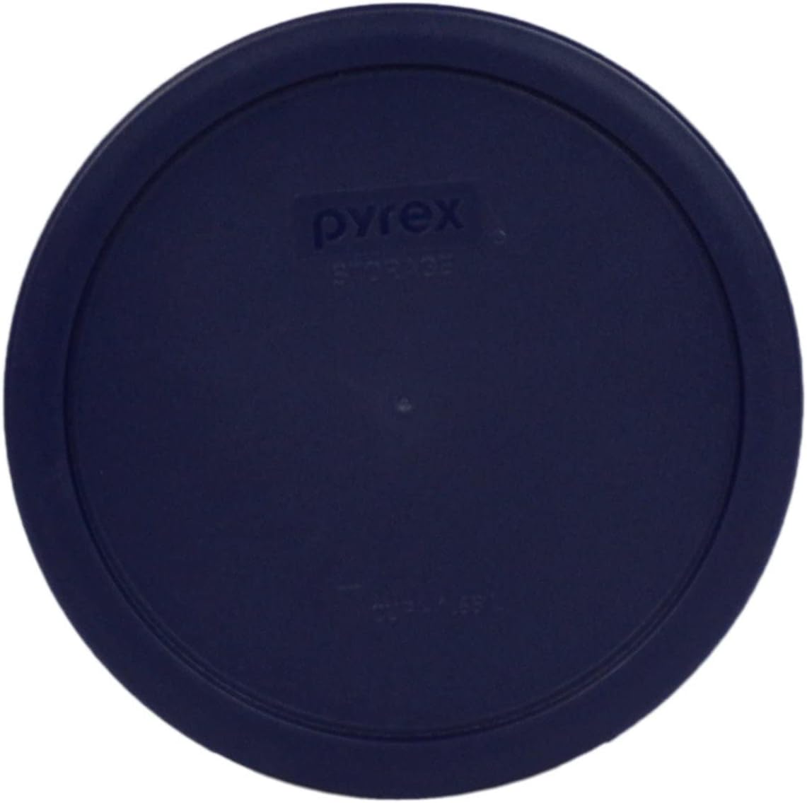 Set of 6 Pyrex Blue Round Storage Lid Cover fits 6 & 7 cup Round Dishes # 7402-PC (6)