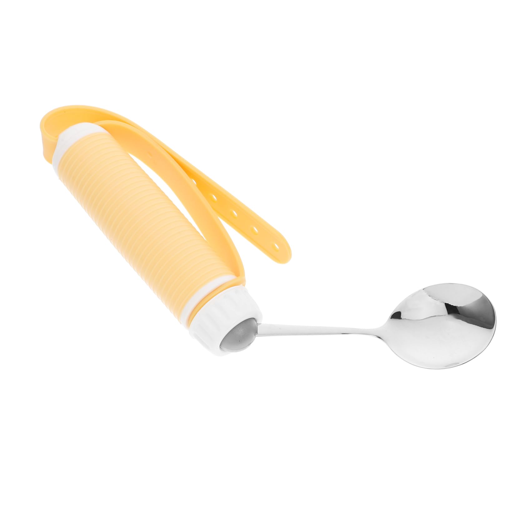 BESTYASH Stainless Steel Non-Slip Table Spoon Auxiliary Spoon Anti-Shaking Universal Adjustment Design