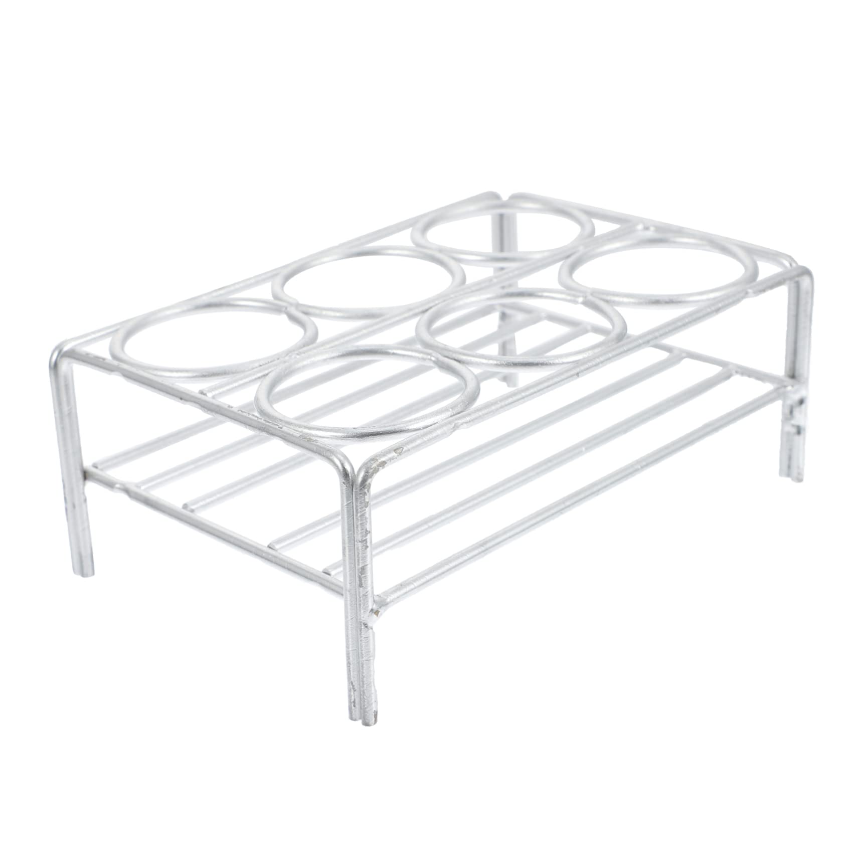 NAMOARLY Nickel-Chromium Wire Crucible Stand 4/6 Hole Crucible Holder for Safe Experiments