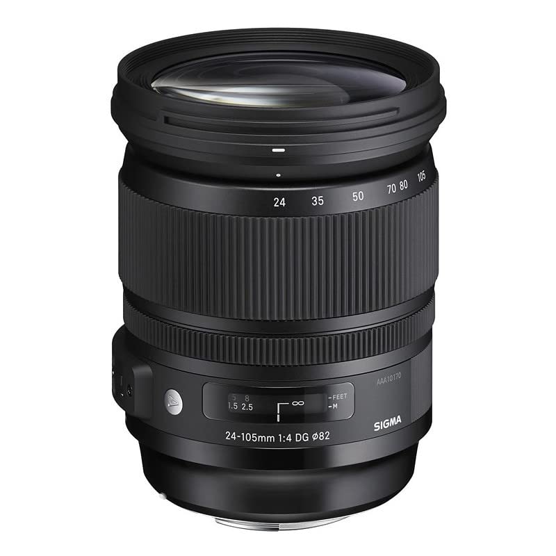 SIGMA 24-105mm f/4 DG OS HSM レンズ　Canon用 Amazon.com : Sigma 24-105mm F4.0 Art DG OS HSM Lens for Nikon