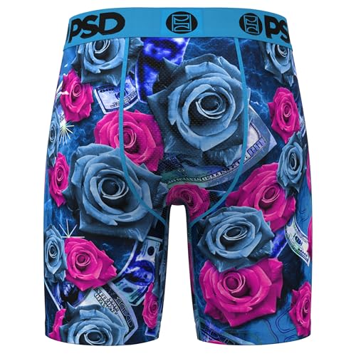 PSD Men's Vice Rose Boxer Briefs, Multi, L4