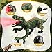 TALGIC Remote Control Dinosaur for Boys 4-7, Robot Dinosaur Toys for Kids 5-7, rc Dinosaur with Realistic Legs & Spray Stream,Remote Dinosaur Toys for Kids3 4 5 6 7 Year Old boy Birthday Gift (Green)