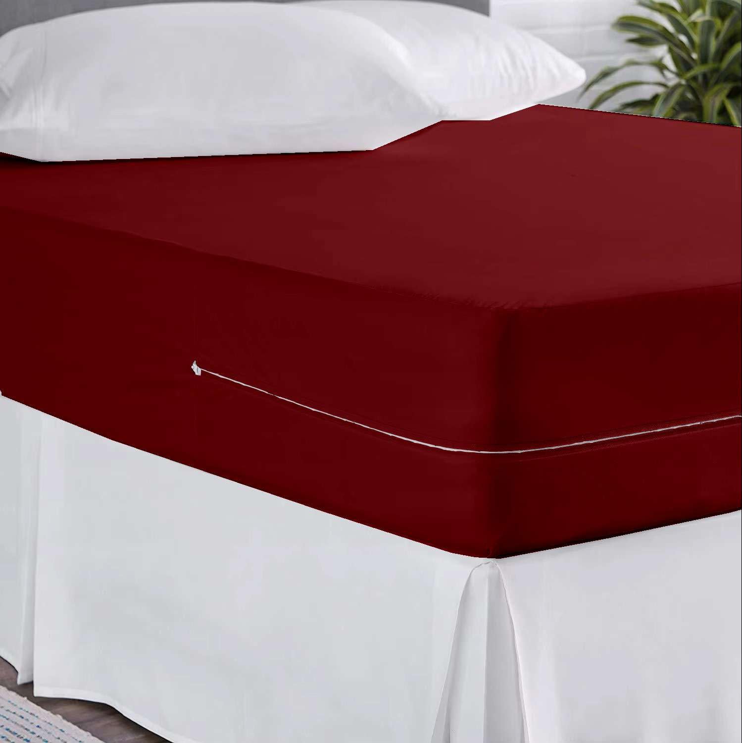 Amazon.com: Zipper Fitted Sheet Cot Size 30 x 75-9 Inch Deep