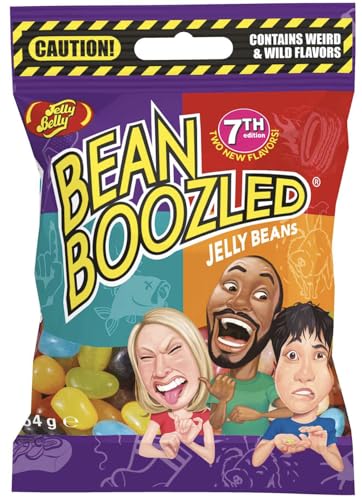 Bean Boozled 'Edición 6' Recambio - Deliciosos Caramelos Sorpresa con Sabores Intensos, Ideal para Amantes de las Golosinas, Perfecto para Fiestas - Compatible con Jelly Belly - 54g