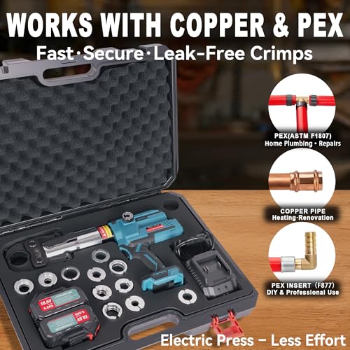 AMZCNC 18V Pro Press Tool Kit