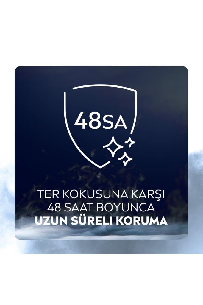 NIVEA MEN Erkek Roll on Deodorant Black&White Invisible Fresh, Ter ve Ter Kokusuna Karşı 48 Saat Anti-perspirant Koruma 50ml x2 Adet