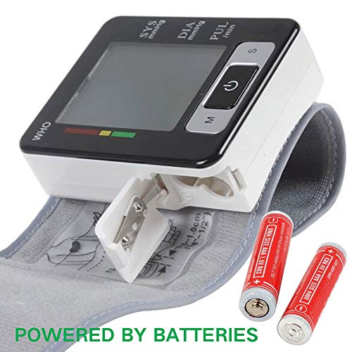 Blood Pressure Monitor Fully Automatic Accurate Wrist Blood Pressure Monitor with Wristband Automatic Wrist Electronic Blood Pressure Monitor Perfect for Health Monitoring - Thumbnail 6