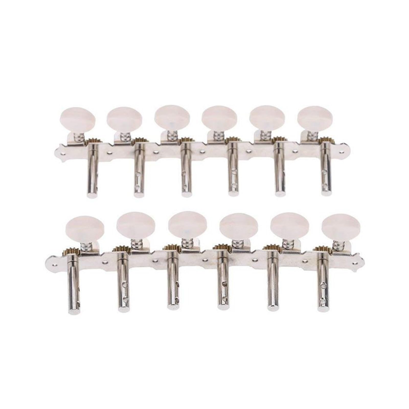 Chitarra Accordatura piroli 6R6L Chiave per Accordatura per Chitarra Acustica A 12 Corde Peg Tuner Machine Head String Tuner Button