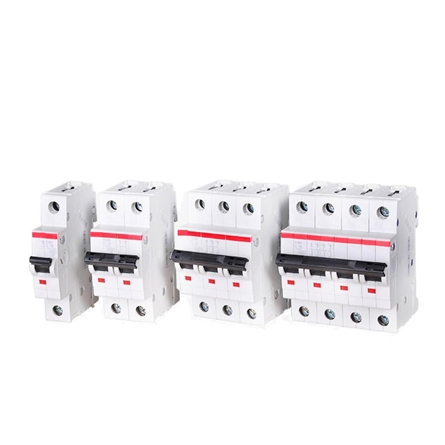S200 1P 2P Miniature Circuit Breaker S200 1P 2P Type C 1A 2A 3A 4A 6A 10A 16A 20A 25A 32A 40A 50A 63A 1Pcs(2P,50A)