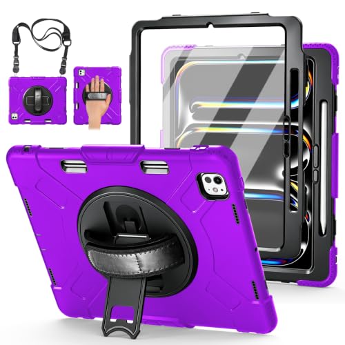 Image of Miesherk STOCK Case for iPad Pro 13 Inch M5 2025 / M4 2024 Purple