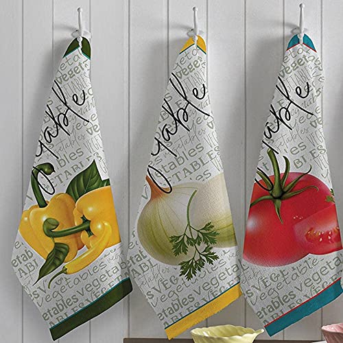 Kit Panos de Prato Teka Fofura Estampas Variadas 12 Peças