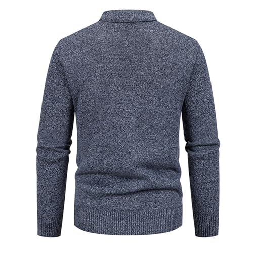 Men's Cardigan Sweaters Button Up Cable Knit V Neck Sweater Business Casual with Pockets Early Fall Fashion3