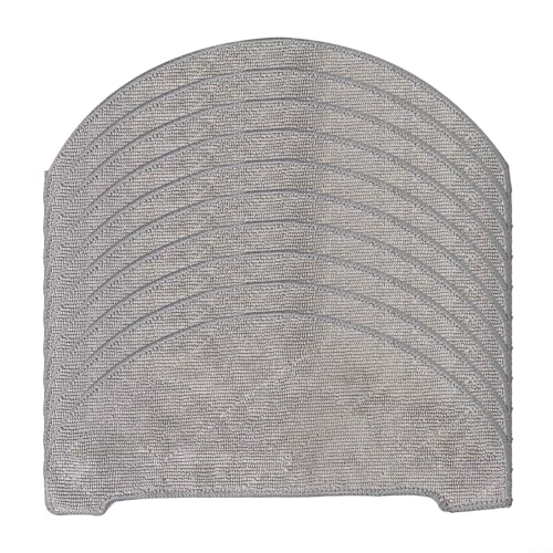 Honseadek Mikrofaser-Wischtuch-Ersatz-Pads, Mikrofaser-Wischtuch, Roboter-Staubsauger-Zubehör, kompatibel mit Roboter-Staubsauger-Zubehör, Bodenreinigungstuch (10 Stück) – Bild 3