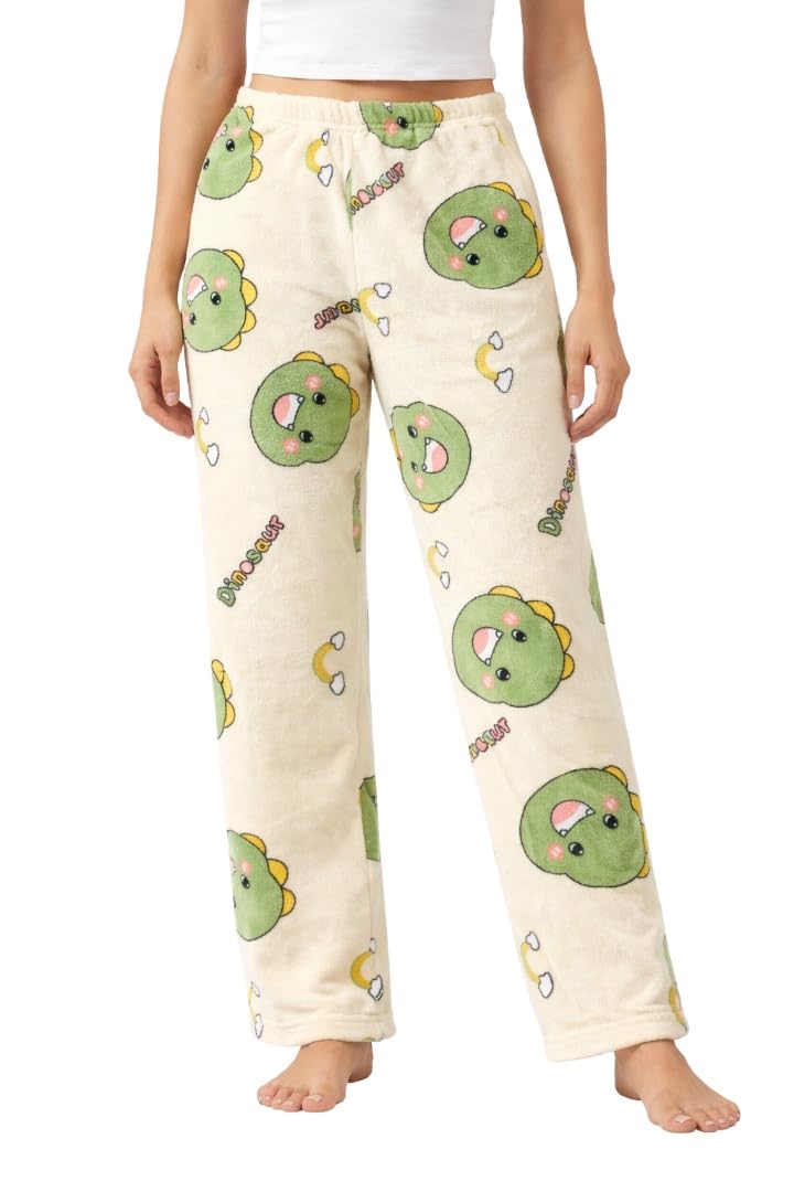 camey Women’s Soft Fleece Pajama Pants | Winter Lounge Wear Bottoms with Elastic Waist-picture-36