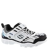 Skechers Kids Star Wars Damager III Hypernova Light-Up Sneaker (Toddler/Little Kid),White/Black,12.5 M US Little Kid