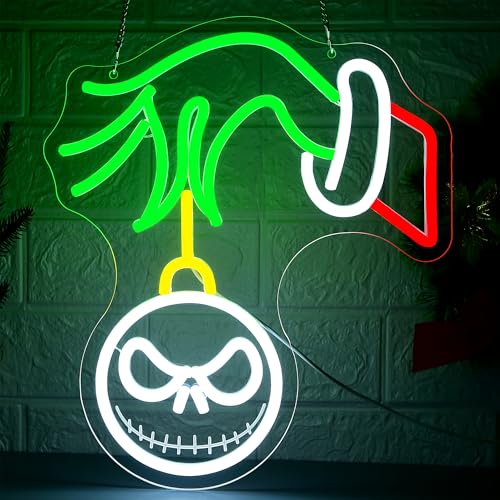 Christmas Neon Sign for Wall Decor Christmas LED Light for Man Cave