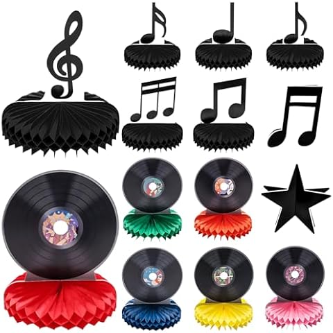 Windspeed 14 Pack Music Note Centrepieces Cover