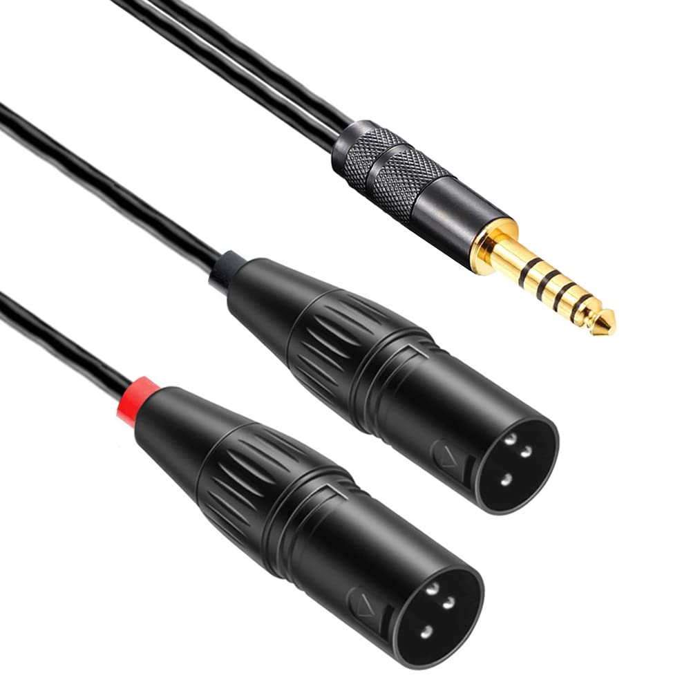 LUXFERRE XLR 4.4MM ȯ 4.4MM 뷱 ̺ 1.5M 4.4 TO XLR CABLE 4.4 MM 5 XLR ̺  ڵ ڵ ĳ ũ XLR Ŀ XLR  XLR ͼ NW-WM1A NW ZX300 TA-ZH1ES PHA-2A  1.5(DUAL XLR MALE 1.5M)