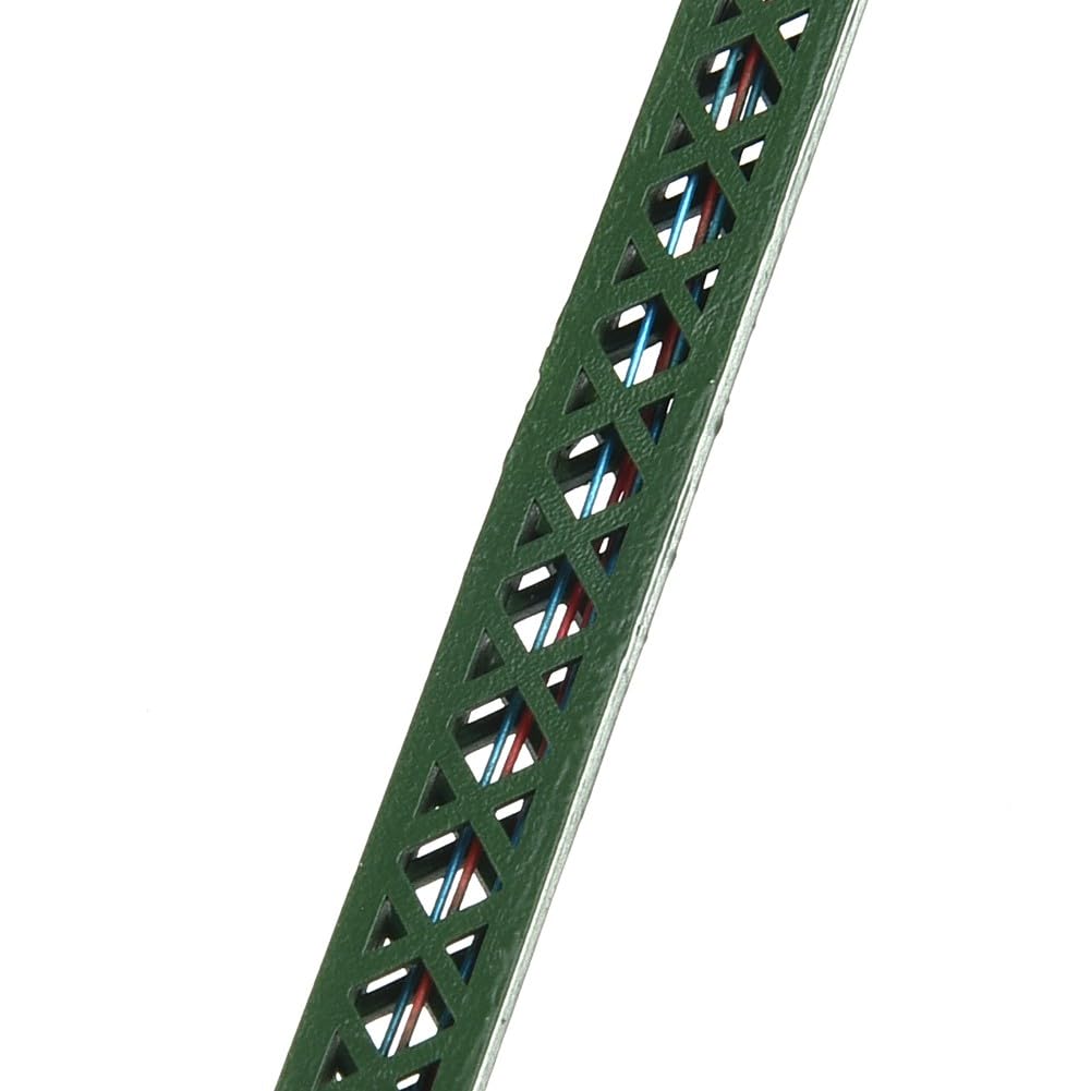 Kit De 5 Lampes LED Pour Modélisme Ferroviaire – Feux De Mât En Treillis, 3 V Avec Résistances Pour 12-16 V – Jauge HO