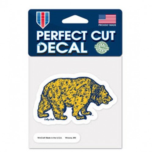 Wincraft Cal Bears University of California Berkley 4"x4" Die Cut Decal - Vault