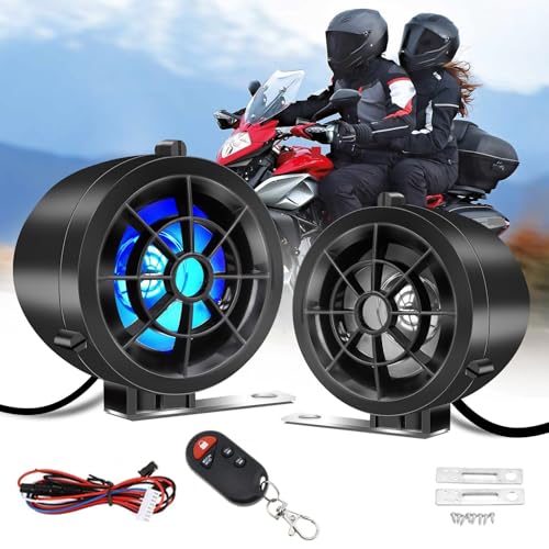 Parlante Manillar para Moto con Audio AUX USB Radio miniatura 6