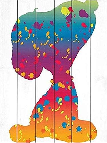 Amazon Co Jp アートパネル ポスター Snoopy スヌーピー 油絵 印刷の絵 現代 リビングの装飾用絵画 おしゃれ モダン インテリア 壁掛け絵画 部屋飾り 壁掛け 壁飾り 飾り絵 壁アート 贈り物30x40cm フレームレス ホーム キッチン