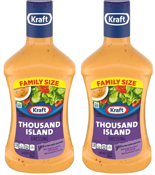 GenericPack Of 2 Thousand Island Salad Dressing, 24 fl oz Bottle