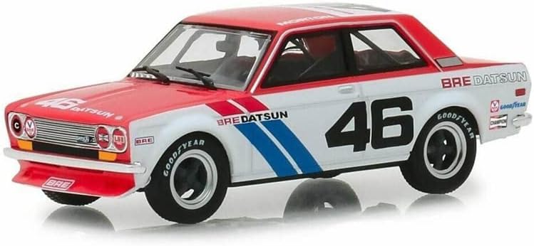 Greenlight Tokyo Torque - 1971 Datsun 510 - NO.46 Brock Racing Enterprises (BRE) - John Morton Limited Edition 143 DIECAST Camión modelo