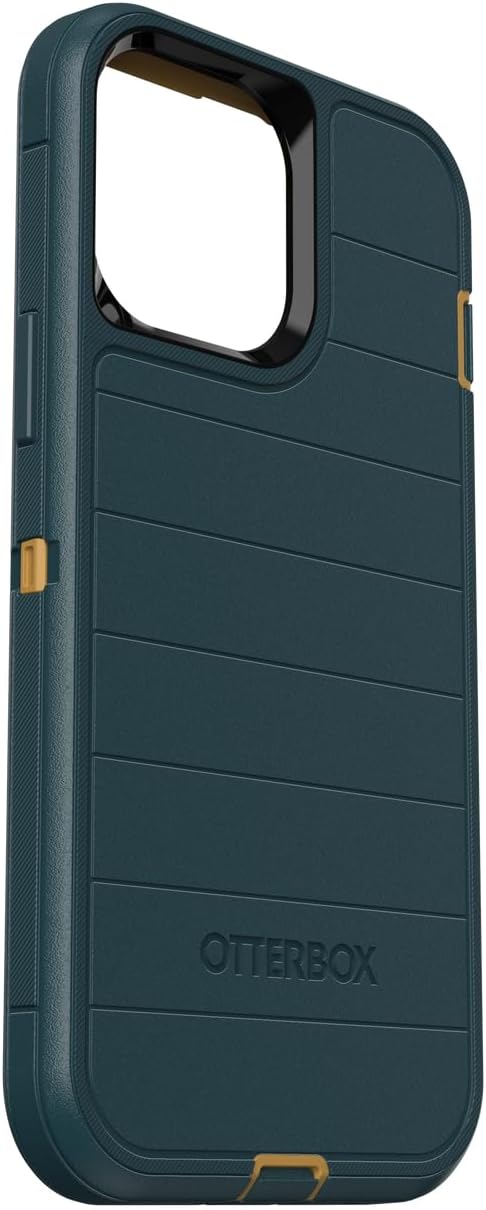 OtterBox Defender Series Screenless Edition Case for iPhone 13 Pro Max & iPhone 12 Pro Max (Only) - Holster Clip Included - Microbial Defense Protection - Non-Retail Packaging - Hunter Green - Image 5