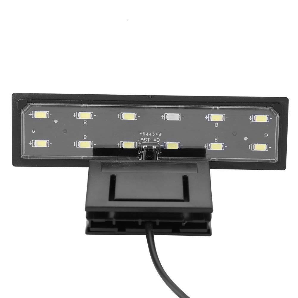 YOUTHINK luz Acuario Impermeable Lámpara Con Clip Slim Save Energy Pecera Plantas Cultivar Iluminación