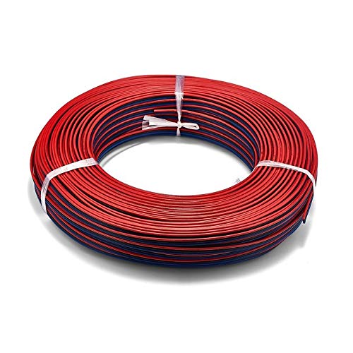 Gimax 3roll 3 Core Power Extend Extension Cable Wire 100m 18AWG For WS2811 WS2812 LED Strip Controller SM JST Connector - (Pins: 3P)