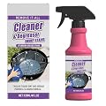 Fast-Acting Heavy-Duty Grill Degreaser Spray, BBQ Grills Cleaner for Outdoor, Heavy Duty Grills Degreasers for Burnt Food & Grease (1 Pcs)