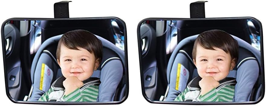 Jolly Jumper Espejo para bebé del conductor (paquete de 2)