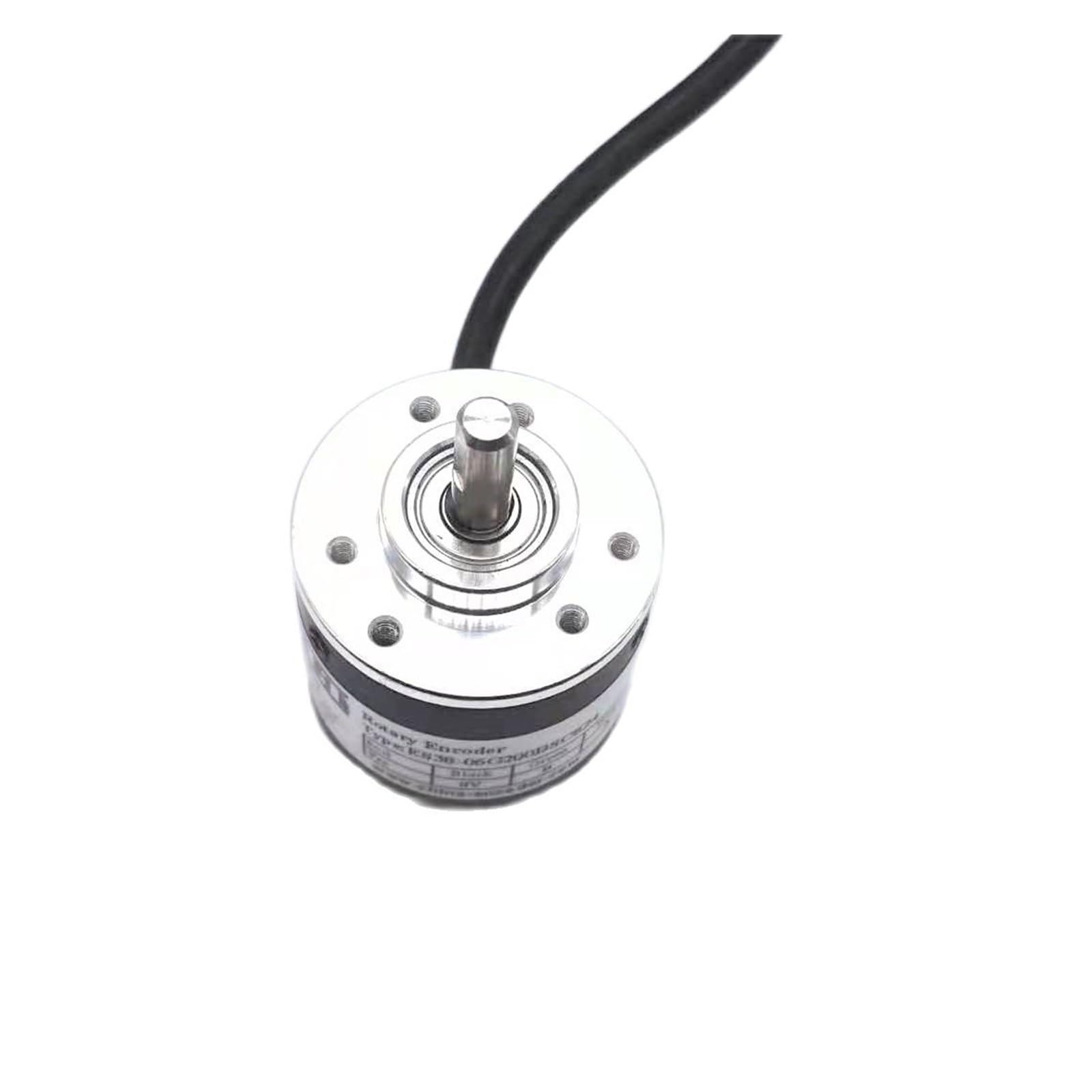 Codificador rotativo incremental, PNP Push Pull AB Codificador Rotatorio Incremental De Eje Bifásico De 6 Mm 100 200 360 400 500 600 1000 Pulse ES38(1000ppr)